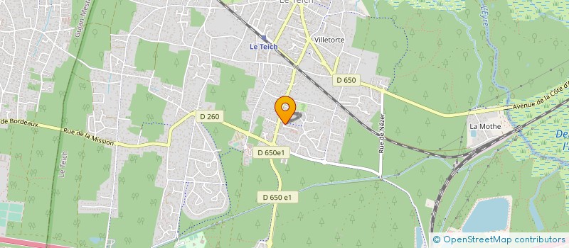 localisation de l'entreprise KREKO  LE TEICH