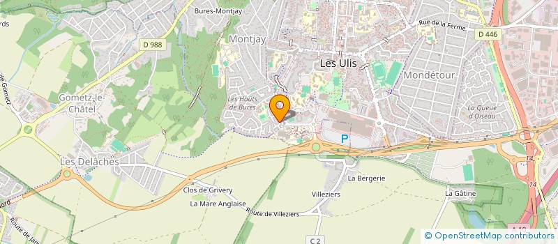 localisation de l'entreprise KREMA ENERGIE à BURES-SUR-YVETTE
