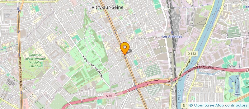 localisation de l'entreprise KREMER CONSULTING à VITRY-SUR-SEINE