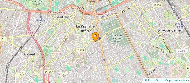 localisation de l'entreprise KREMLIN-BICETRE à LE KREMLIN-BICETRE