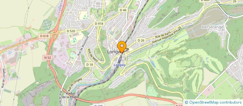 localisation de l'entreprise KREMPF à LONGWY