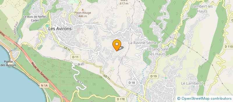 localisation de l'entreprise KREOL'DELICES  LES AVIRONS