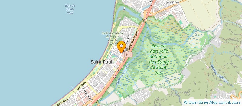 localisation de l'entreprise KREOL FACTORY  SAINT-PAUL