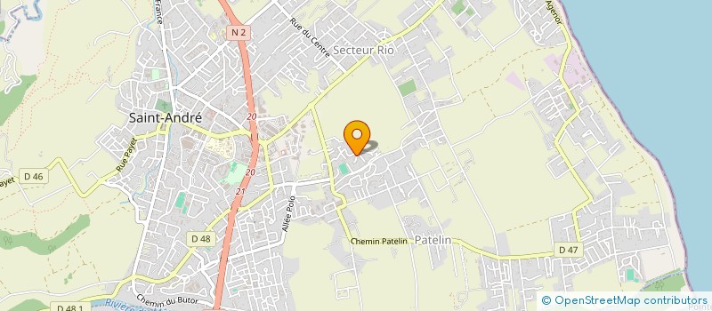 localisation de l'entreprise KREOL KONEKSYON  SAINT-ANDRE