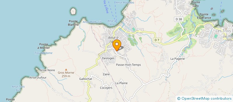 localisation de l'entreprise KREOLOC à LES TROIS-ILETS