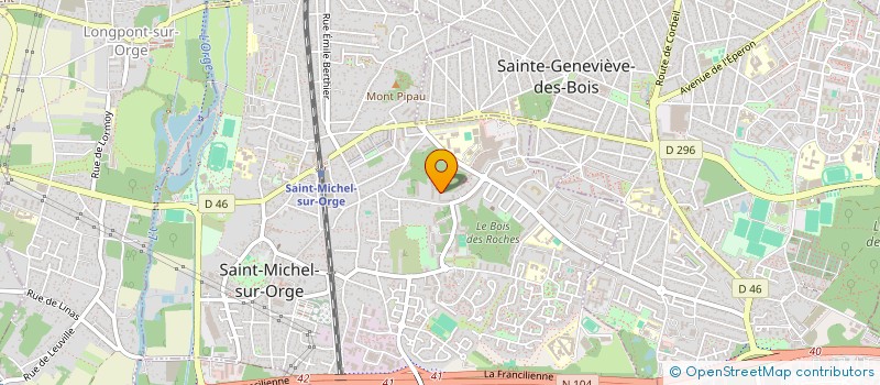 localisation de l'entreprise KREOLYA  SAINT-MICHEL-SUR-ORGE