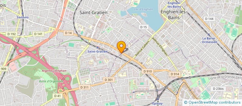 localisation de l'entreprise KREPS  SAINT-GRATIEN