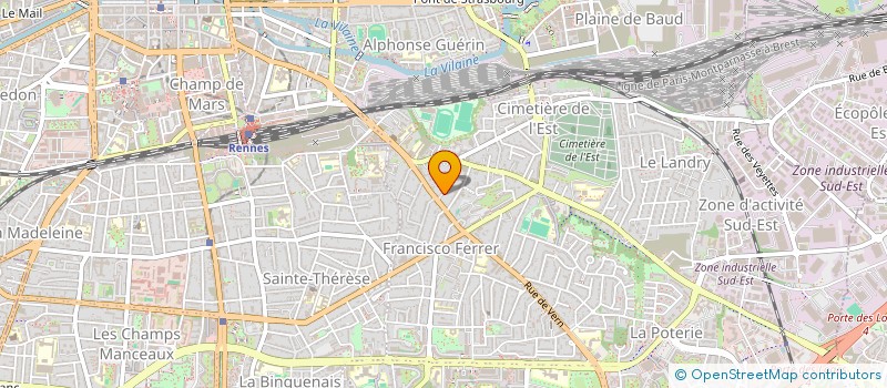 localisation de l'entreprise KRESK  RENNES