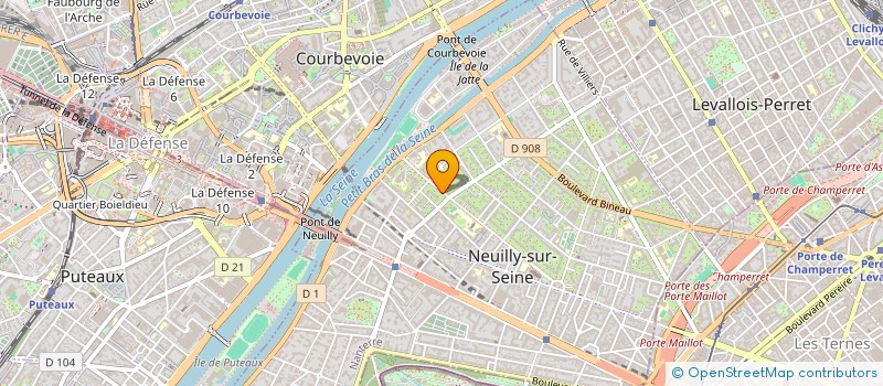 localisation de l'entreprise KRESK DEVELOPPEMENT ART à NEUILLY-SUR-SEINE