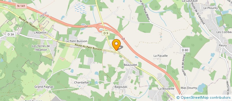 localisation de l'entreprise KRESS à VEYRAC