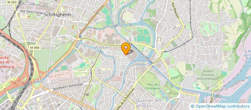 localisation de l'entreprise KREWZER à STRASBOURG