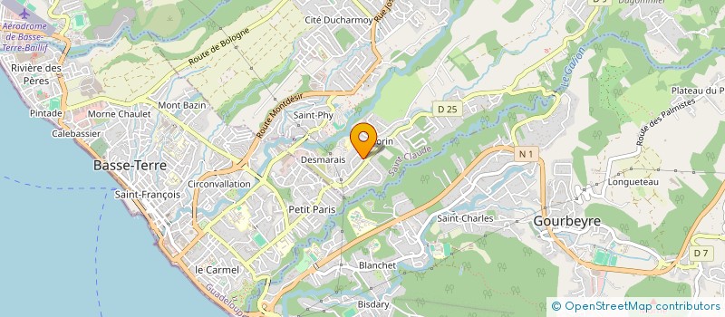 localisation de l'entreprise KREYATIF-KA à SAINT-CLAUDE