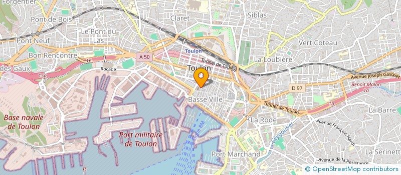 localisation de l'entreprise KREYOL BARBER  TOULON