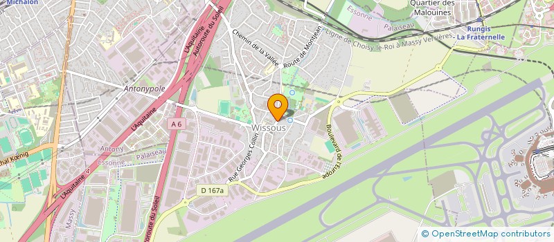 localisation de l'entreprise KREYOL FACTORY  WISSOUS