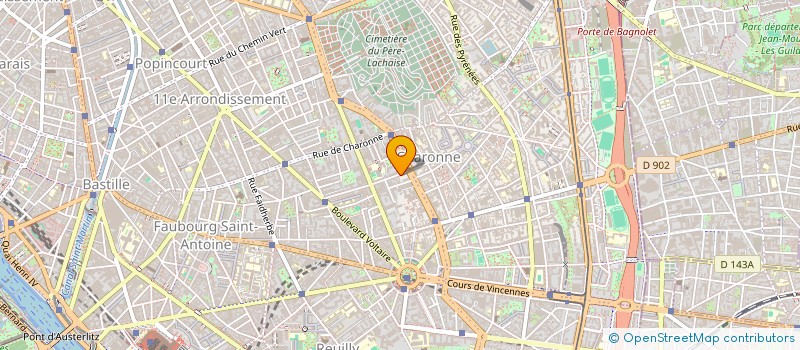 localisation de l'entreprise KREYOLIMAGES  PARIS