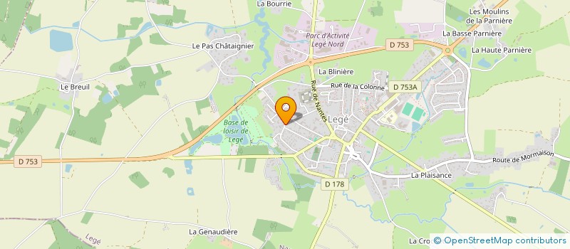 localisation de l'entreprise KRI-SCAN  LEGE