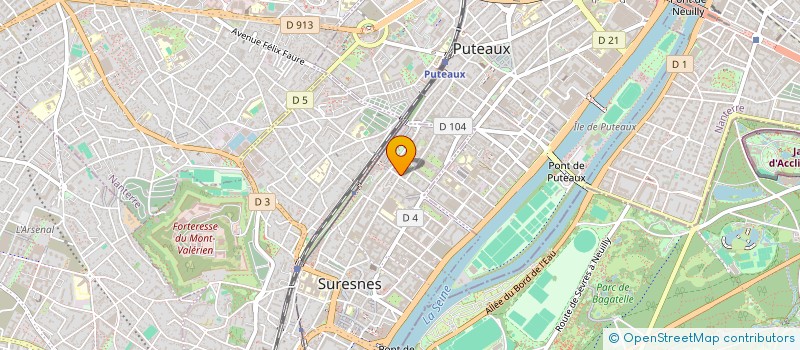 localisation de l'entreprise KRIALYS à SURESNES