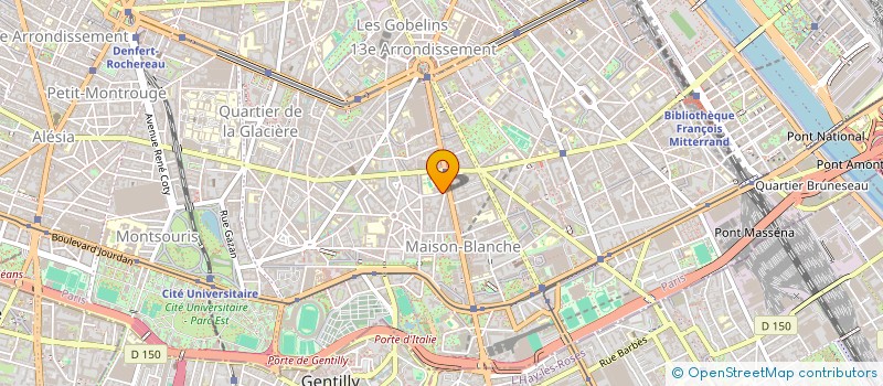 localisation de l'entreprise KRIBAC PRESSING à PARIS