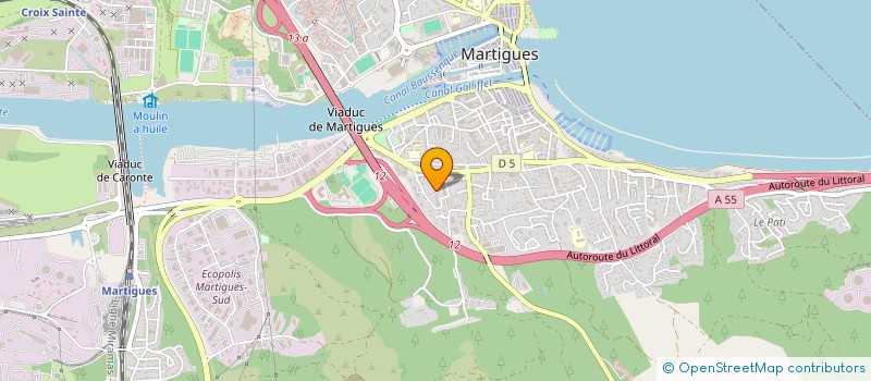 localisation de l'entreprise KRIBECHE LACHRAF HAFID à MARTIGUES
