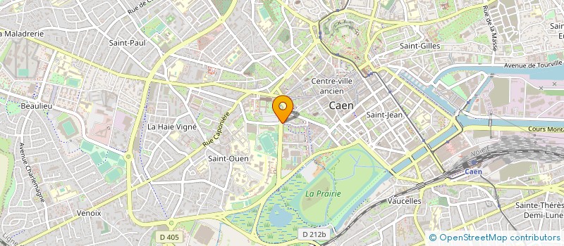localisation de l'entreprise KRIBS CONSEILS à CAEN