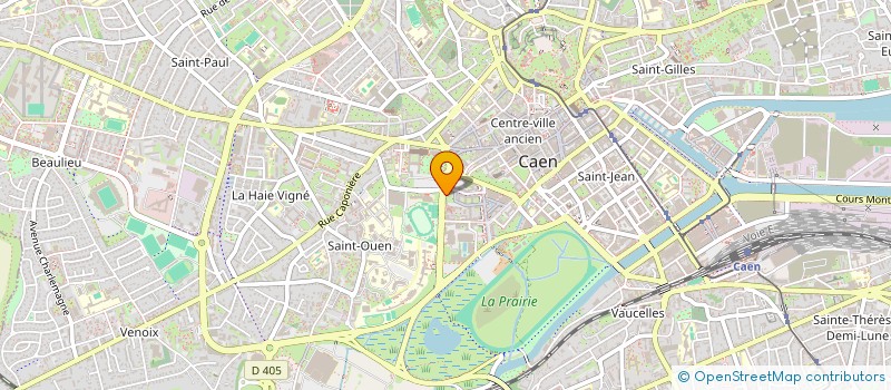 localisation de l'entreprise KRIBS CONSEILS IMMOBILIER à CAEN