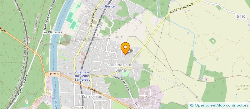 localisation de l'entreprise KRICIM  VULAINES-SUR-SEINE