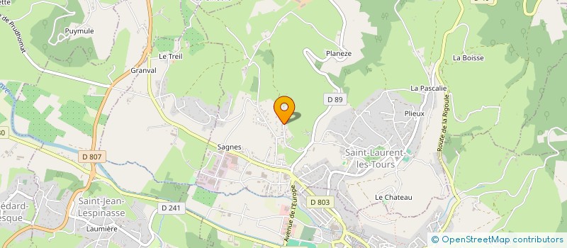 localisation de l'entreprise KRIDOM  SAINT-LAURENT-LES-TOURS