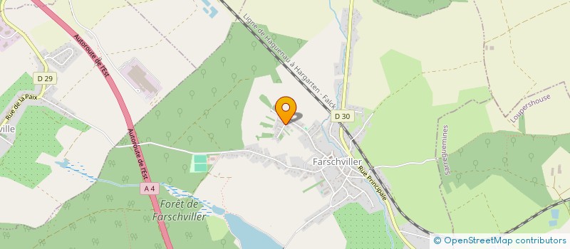 localisation de l'entreprise KRIER FERMETURES  FARSCHVILLER