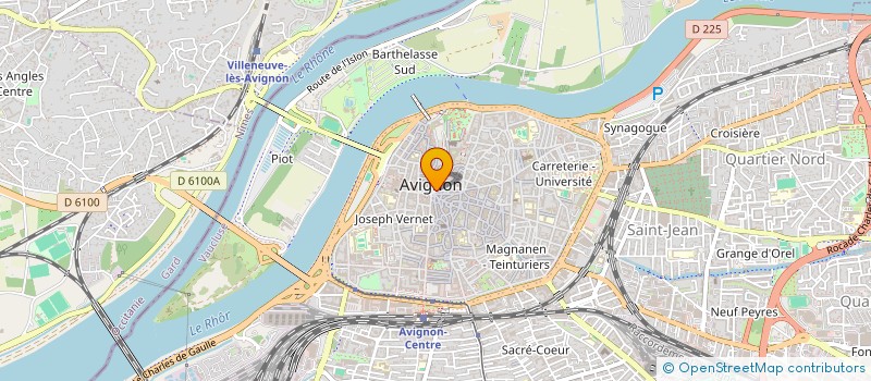 localisation de l'entreprise KRIF  AVIGNON