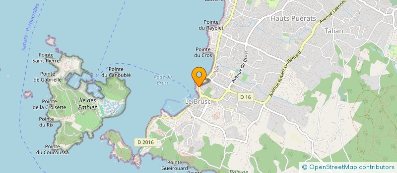 localisation de l'entreprise KRILOU PATRIMOINE à SIX-FOURS-LES-PLAGES