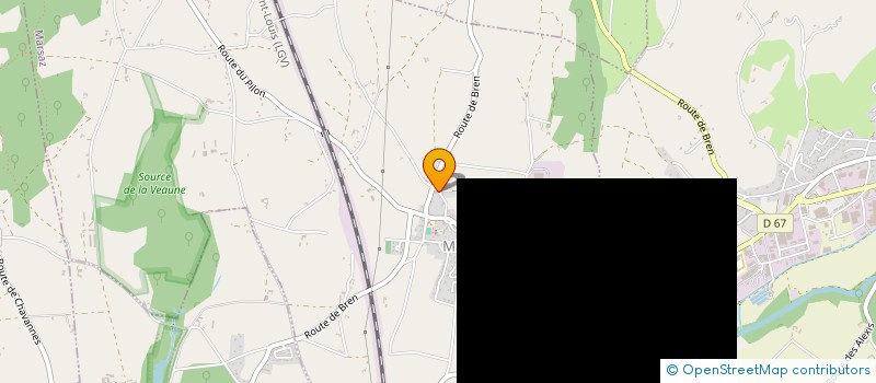 localisation de l'entreprise KRIOP  MARSAZ