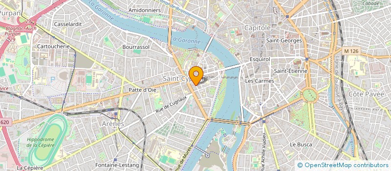 localisation de l'entreprise KRIS'ART à TOULOUSE