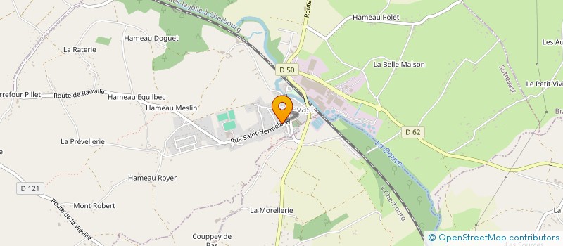 localisation de l'entreprise KRIS PIZZA  SOTTEVAST