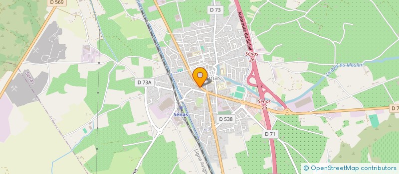 localisation de l'entreprise KRISALIDE CONCEPT  SENAS