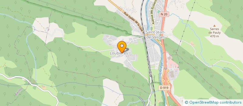 localisation de l'entreprise KRISANA MULTI SERVICES à LOUBIERES