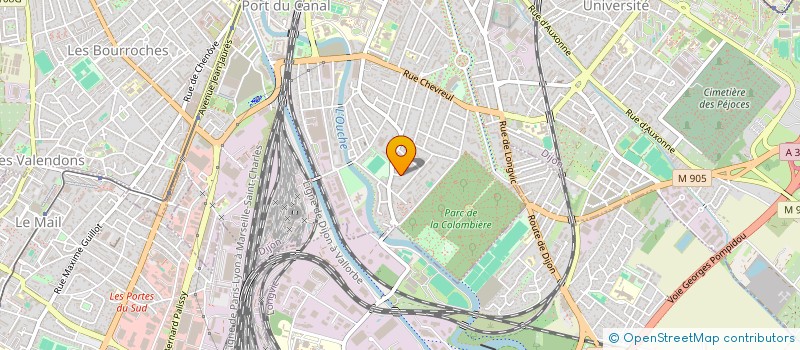 localisation de l'entreprise KRISDANA à DIJON