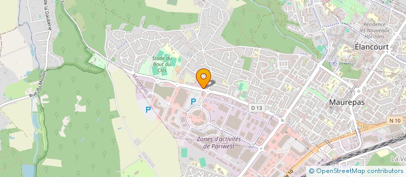 localisation de l'entreprise KRISDESIGN à MAUREPAS