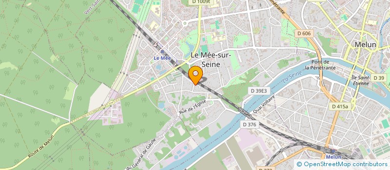 localisation de l'entreprise KRISEFA à LE MEE-SUR-SEINE