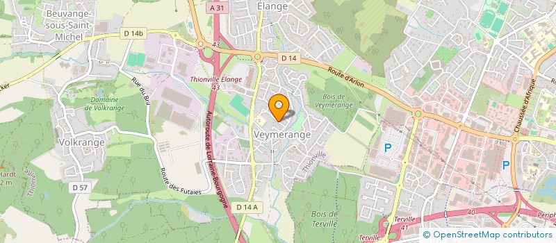 localisation de l'entreprise KRISEMA à THIONVILLE
