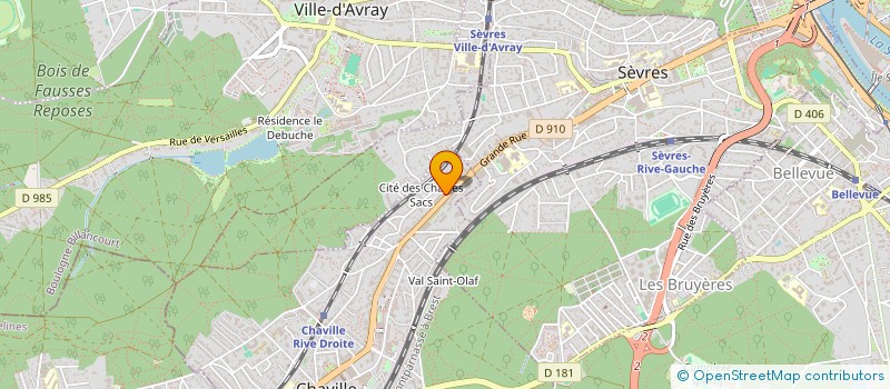 localisation de l'entreprise KRISHIKA à CHAVILLE