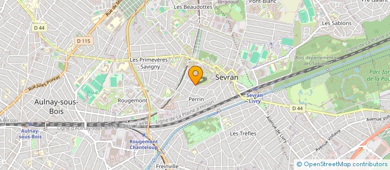 localisation de l'entreprise KRISHNA à SEVRAN