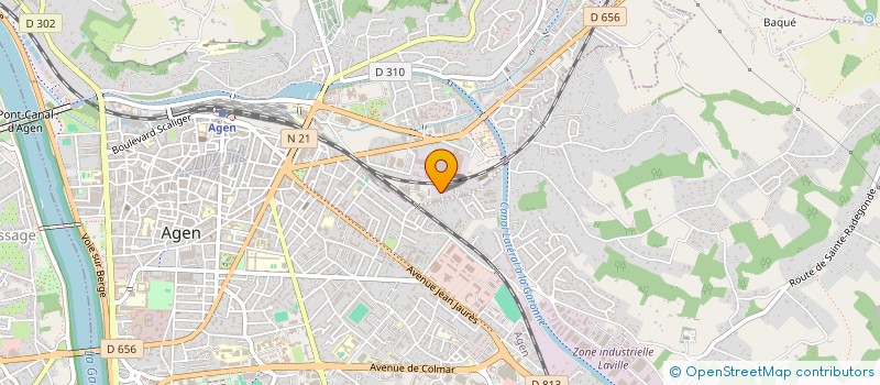 localisation de l'entreprise KRISIS CONSEIL à AGEN