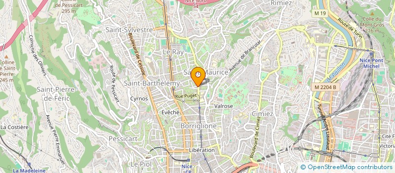 localisation de l'entreprise KRISKAT à NICE