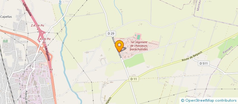 localisation de l'entreprise KRISMAT à PAMIERS
