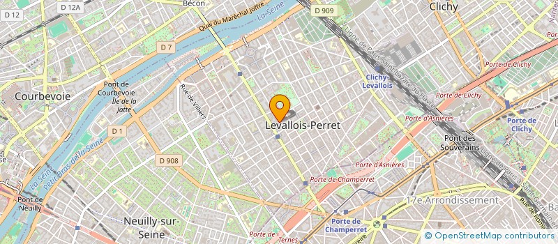localisation de l'entreprise KRISPY & CO à LEVALLOIS-PERRET