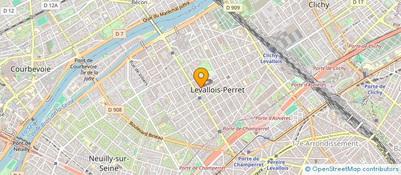 localisation de l'entreprise KRISPY STREET FOOD à LEVALLOIS-PERRET