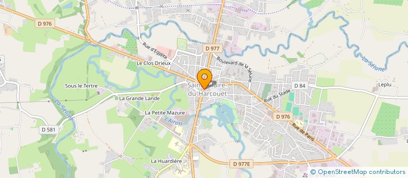 localisation de l'entreprise KRISS CONDUITE  SAINT-HILAIRE-DU-HARCOUET