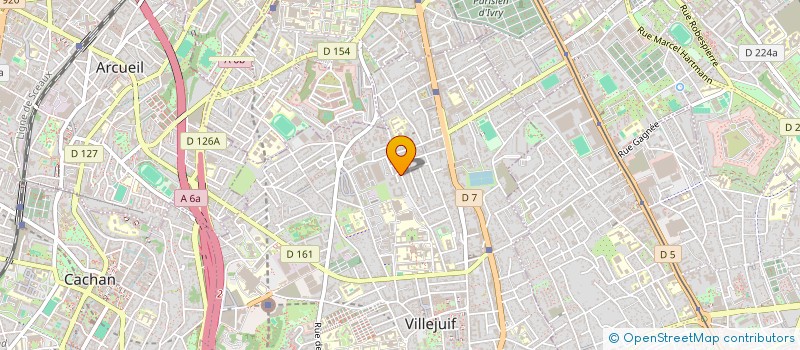 localisation de l'entreprise KRISSAANE INVESTISSEMENT  VILLEJUIF