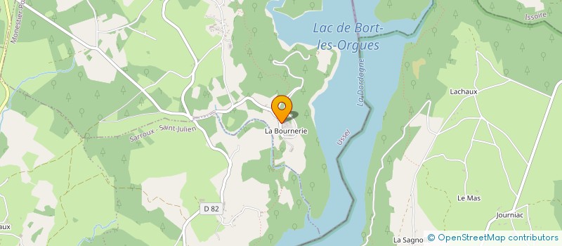 localisation de l'entreprise KRISSICA  BORT LES ORGUES