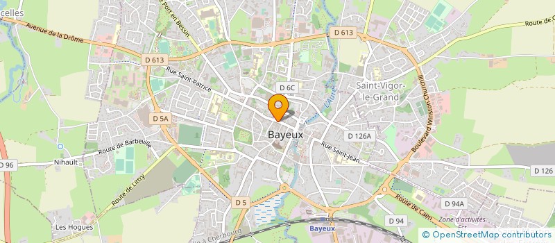 localisation de l'entreprise KRISTAL ESTHETIQUE à BAYEUX